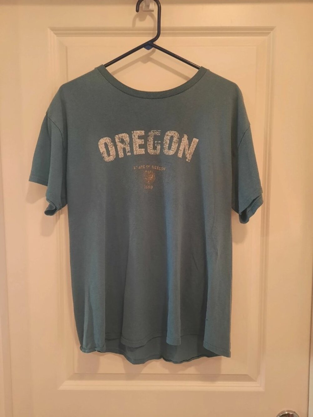 Oregon Rustic Blue Gildan T-Shirt